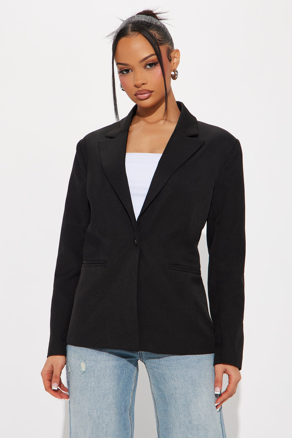 Tunnel Vision Blazer - Black
