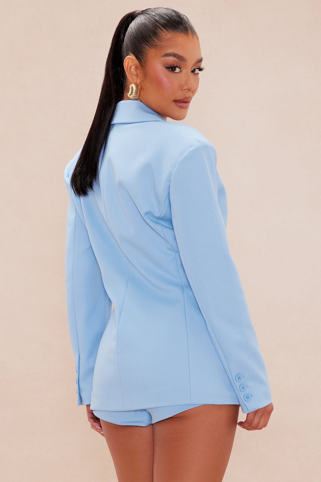 Chandler Blazer - Dusty Blue