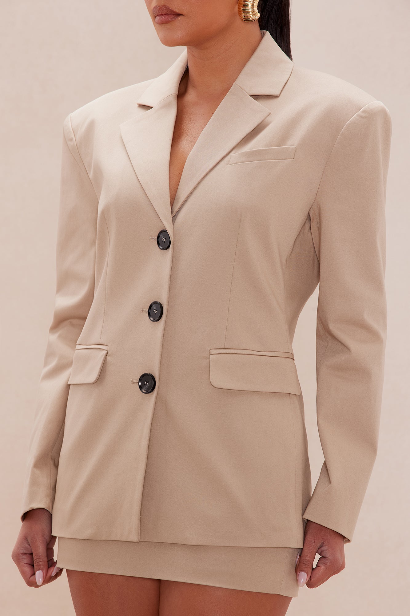 Jeanette Blazer - Khaki