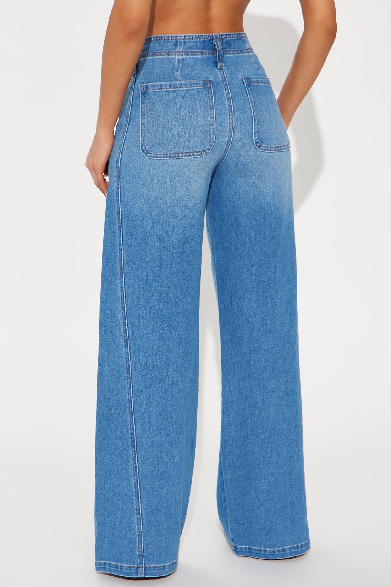 Lena Trouser Jeans - Medium Wash