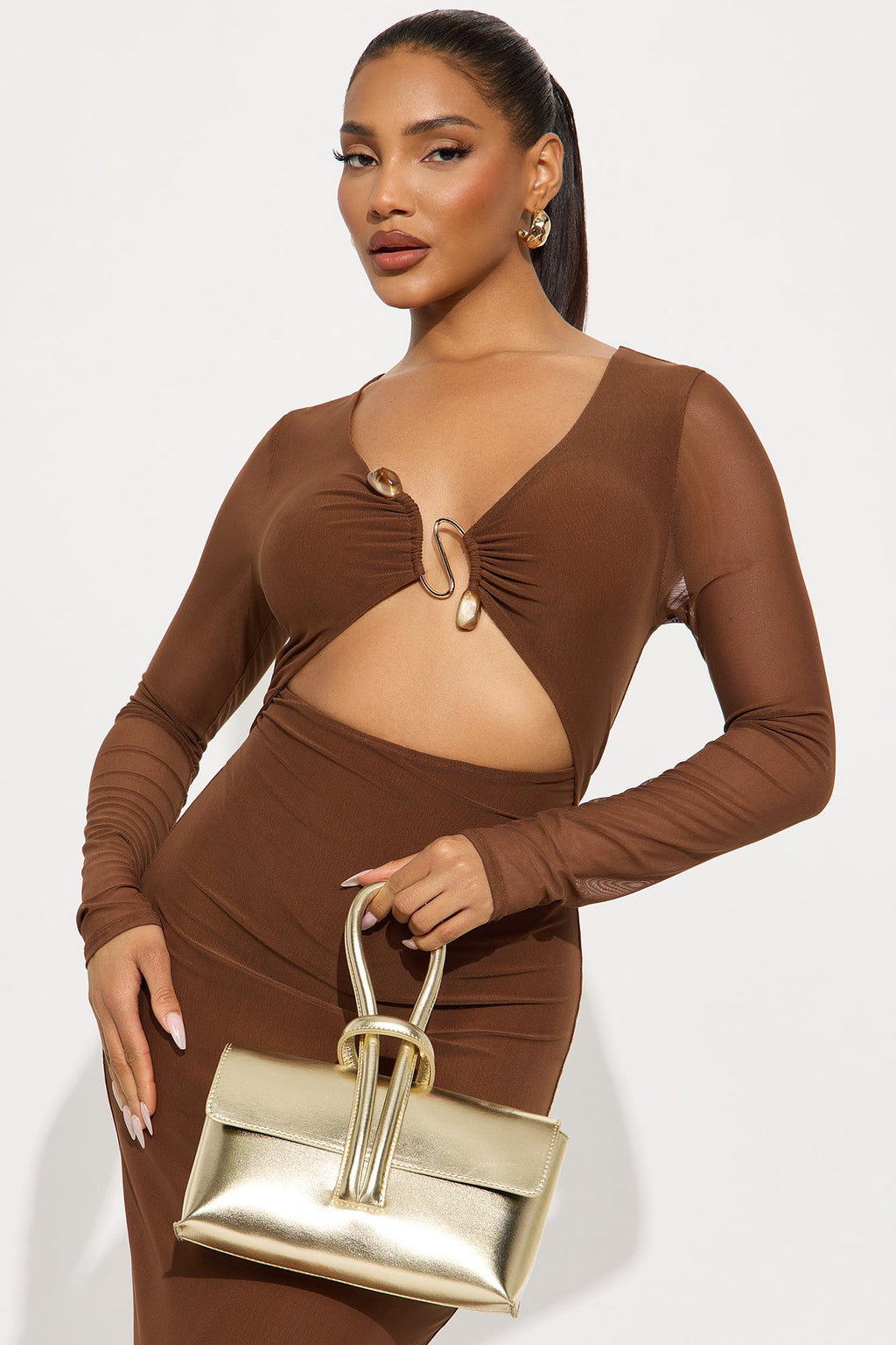 Days Go By Clutch - Gold