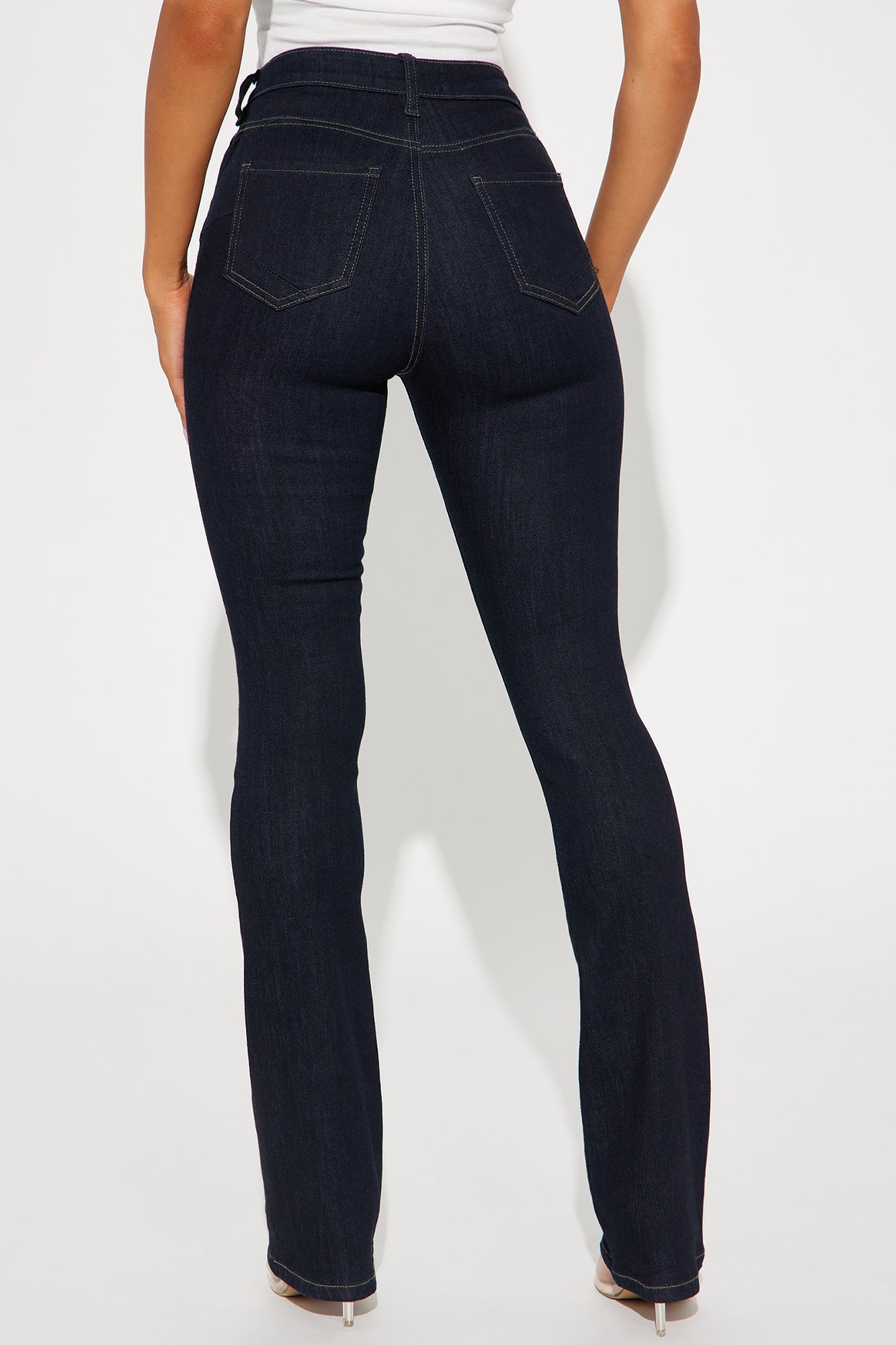 Amaya Sculpting Stretch Bootcut Jeans - Dark Wash