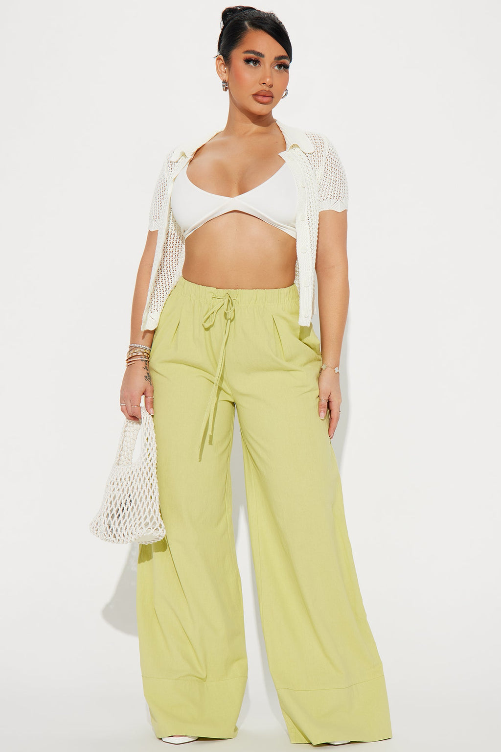 Jazzy Sweater Shirt - Ivory