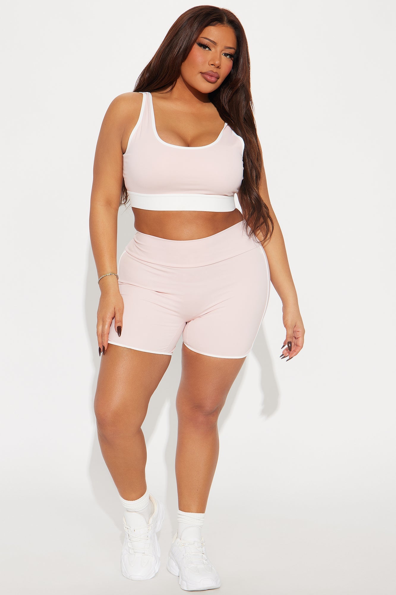 Calm And Collected Active Dolphin Short - Blush