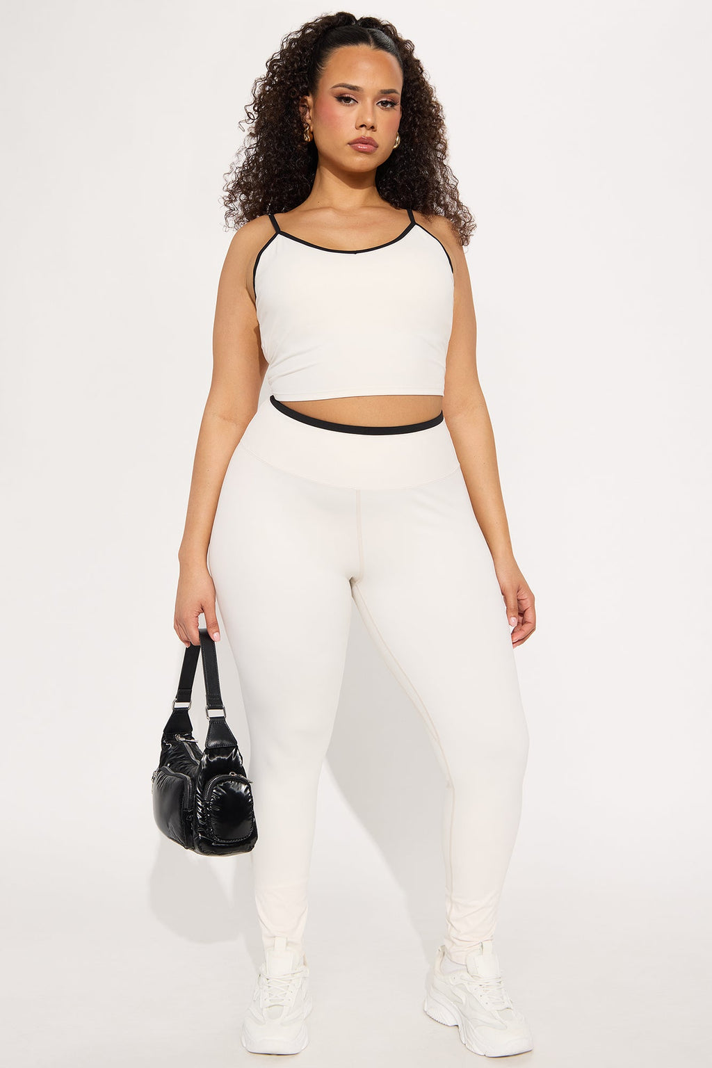 Calm And Collected Active Top - Cream