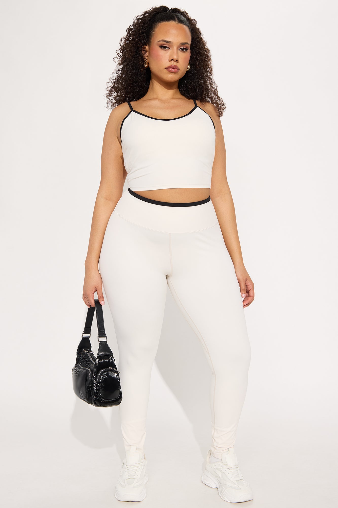Calm And Collected Active Top - Cream