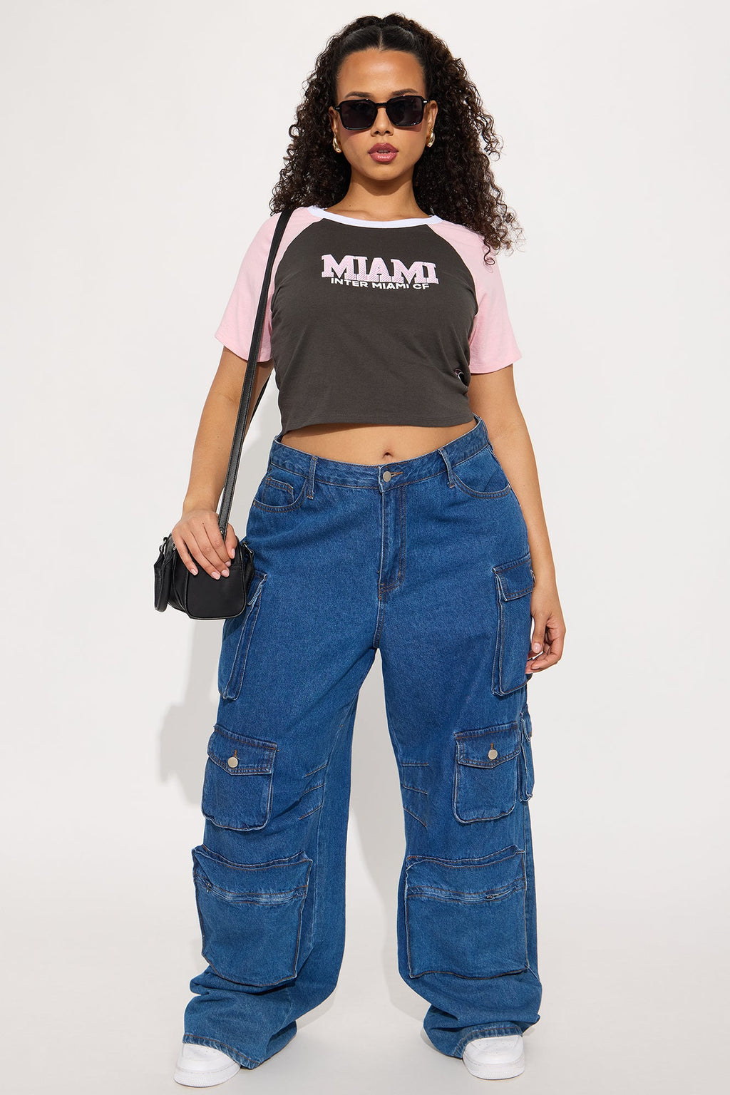 MLS Inter Miami Raglan Tee - Pink/combo