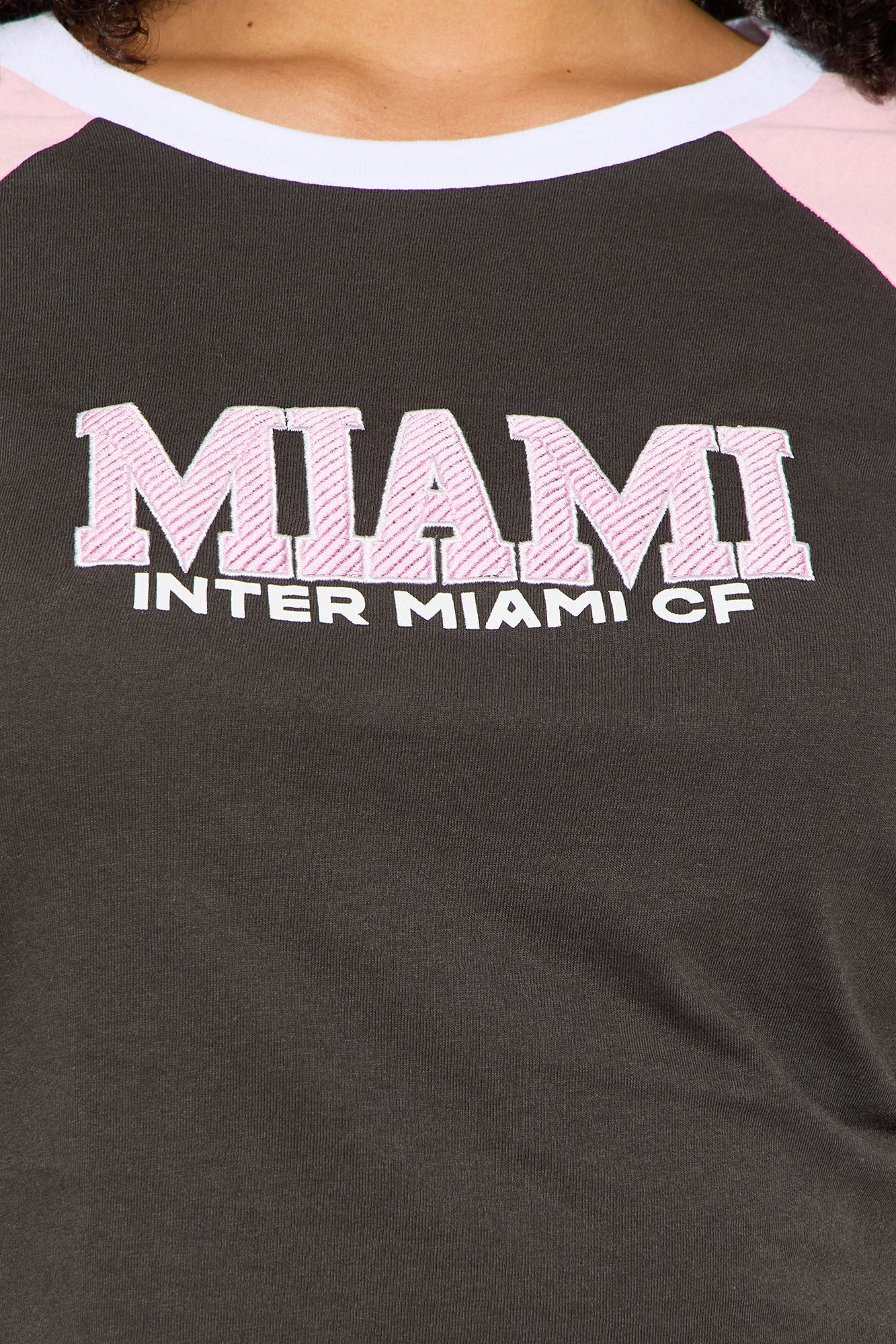 MLS Inter Miami Raglan Tee - Pink/combo