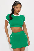 Members Only Effortless Seamless Active Top - Kelly Green