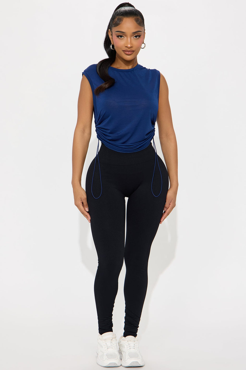 Everyday Active Slub Tank - Midnight Blue