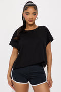 Everyday Active Slub Tee - Black