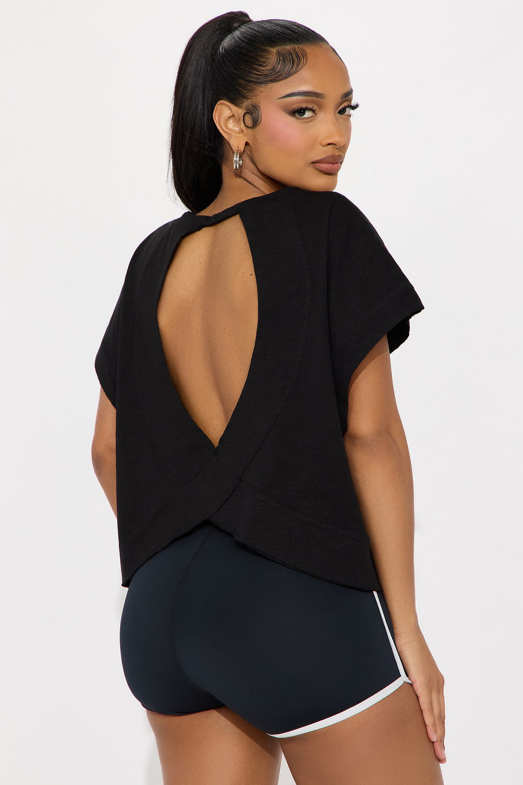 Everyday Active Slub Tee - Black