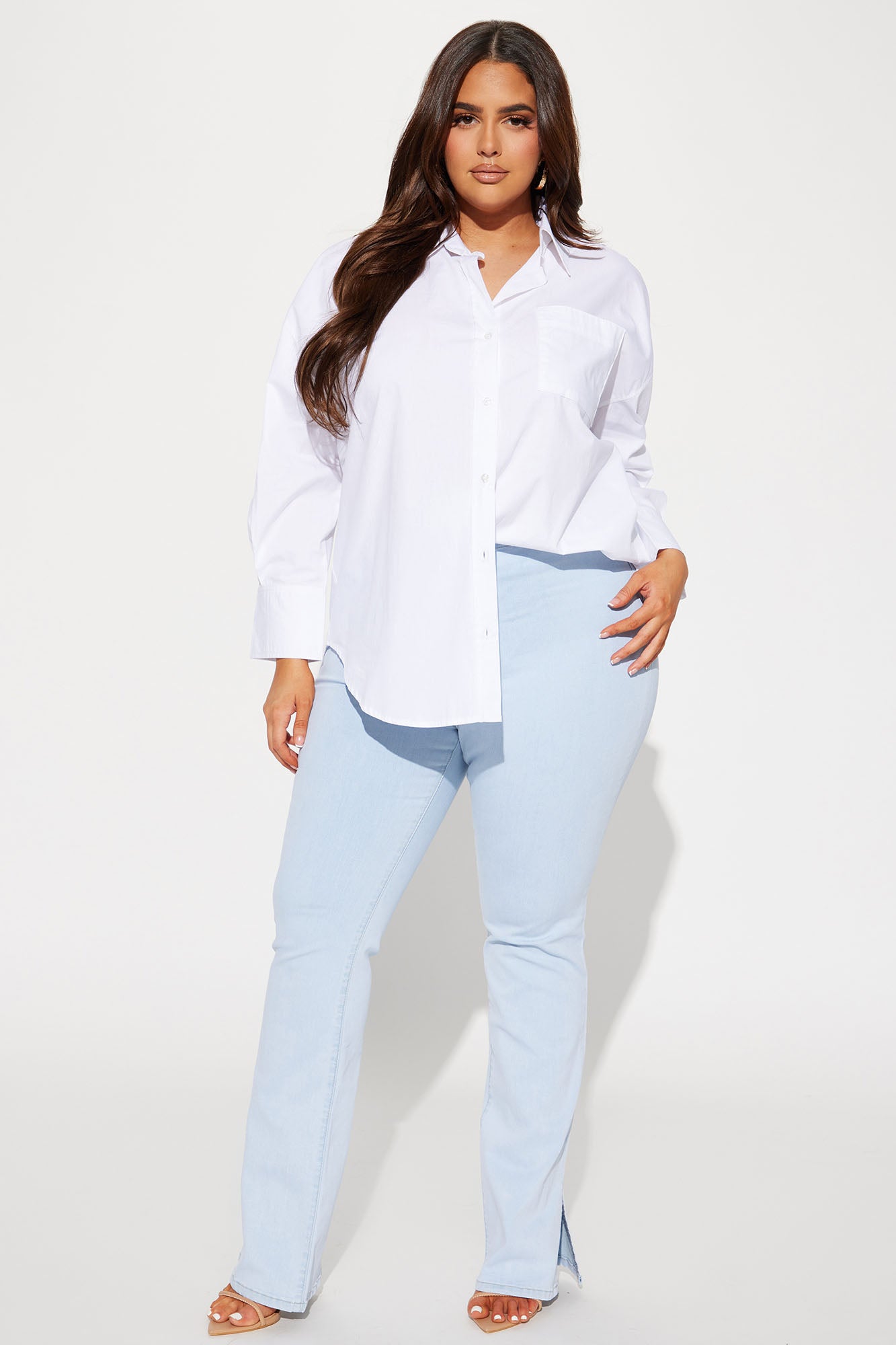 Closet Staple Poplin Shirt - White
