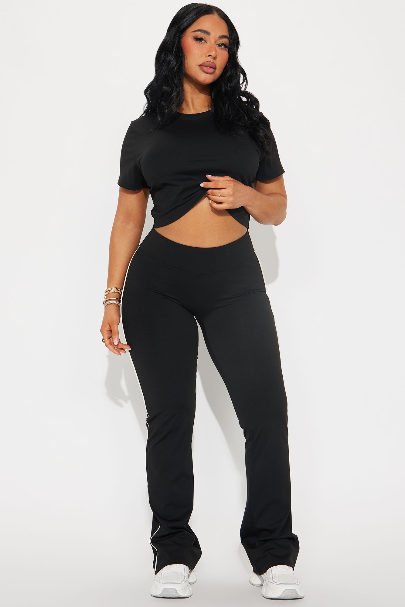 Feel The Breeze Active Top - Black