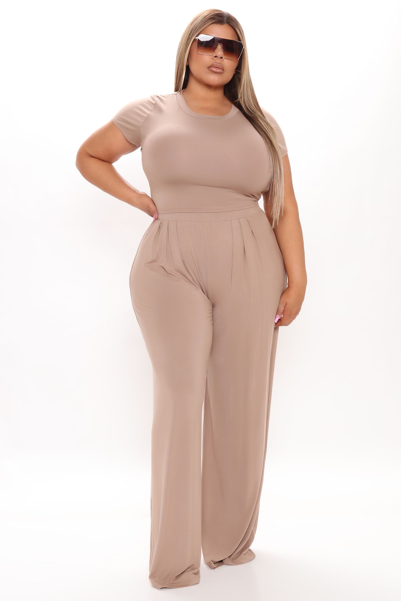 Chosen One Pant Set - Taupe