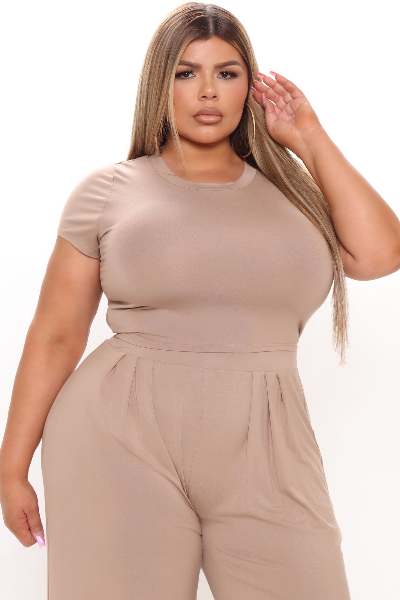 Chosen One Pant Set - Taupe
