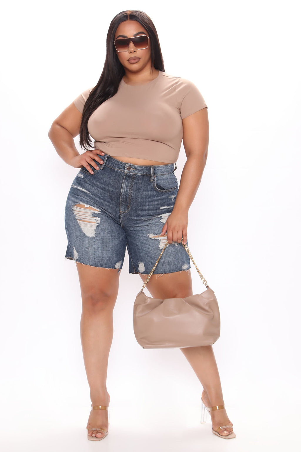 Robin Crop Top - Mocha