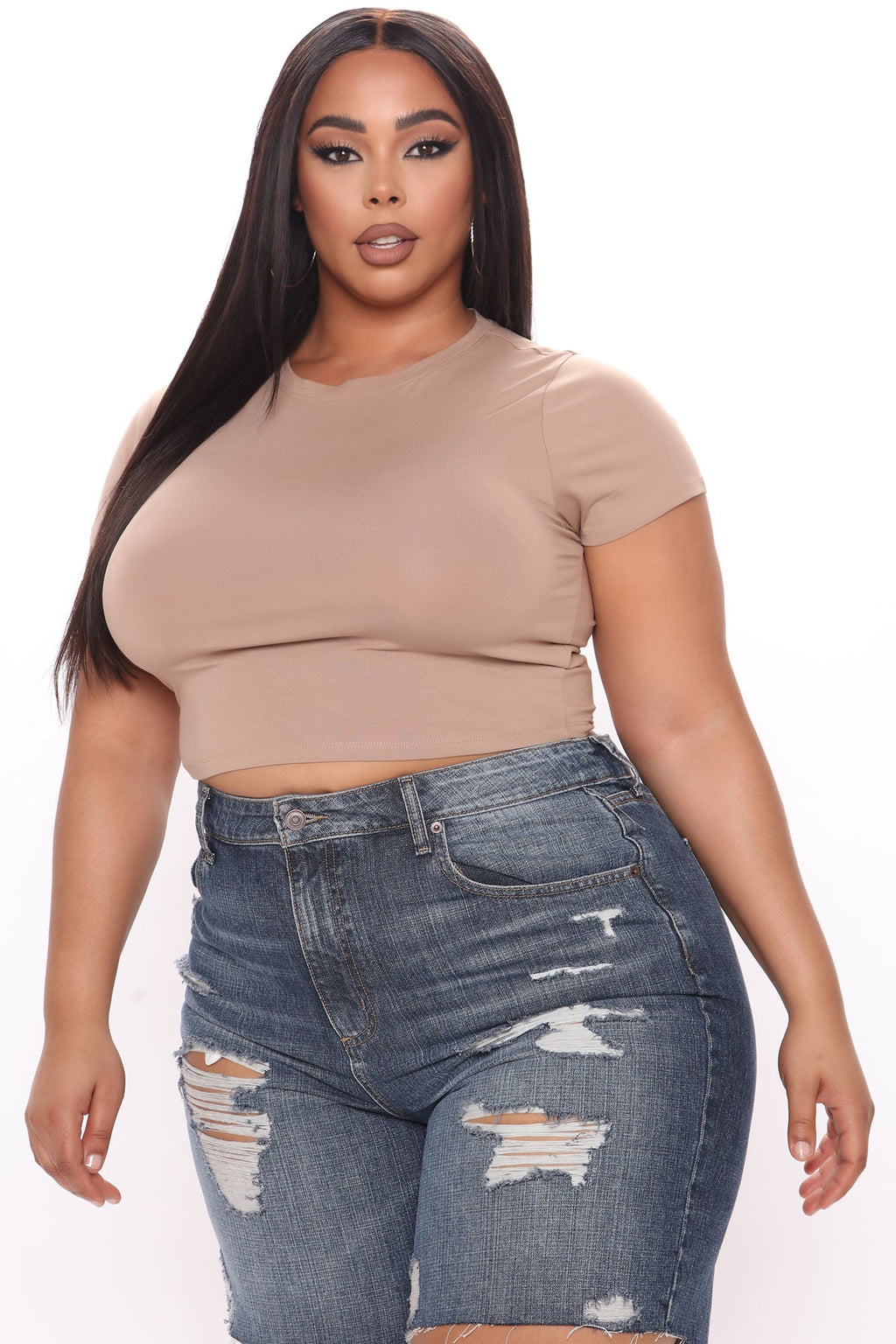 Robin Crop Top - Mocha