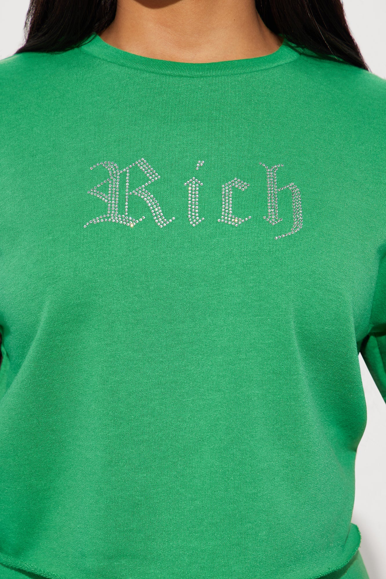 Rich Girl Pant Set - Kelly Green