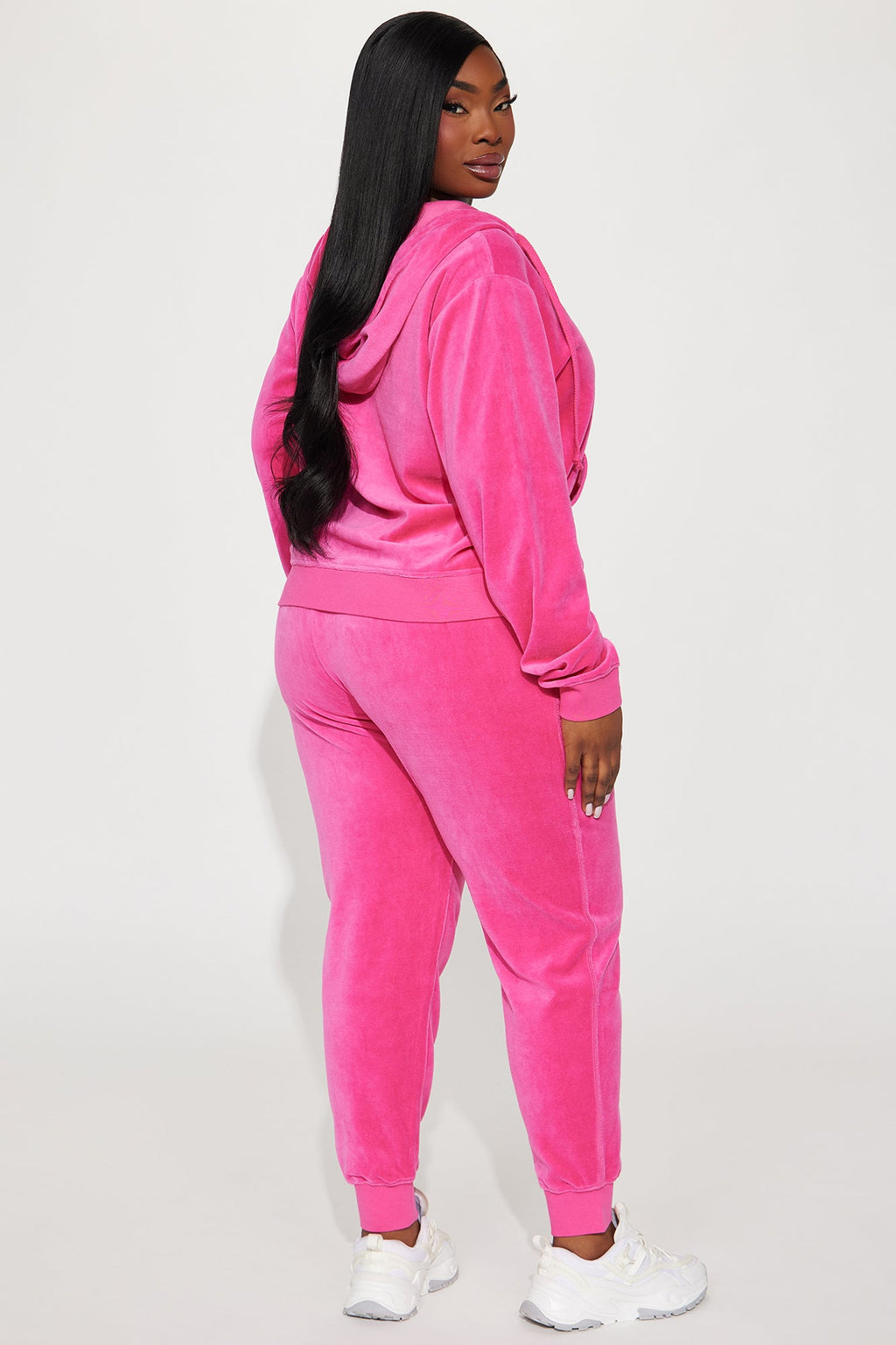 The Original Trendsetter Velour Set - Bubblegum Pink