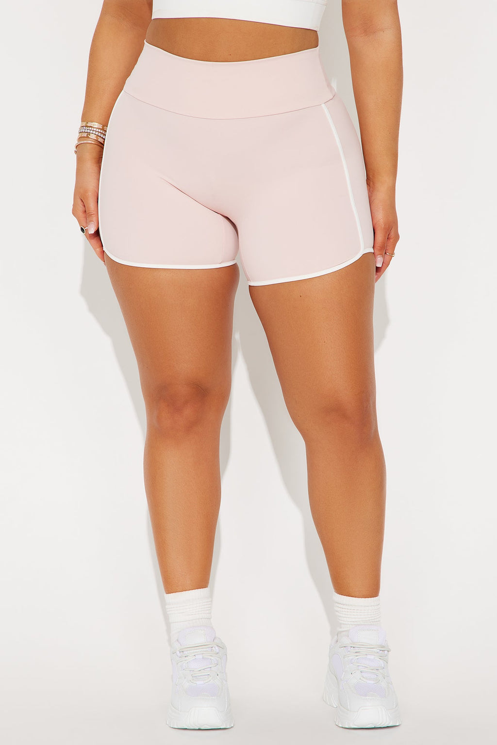 Calm And Collected Active Dolphin Short - Blush