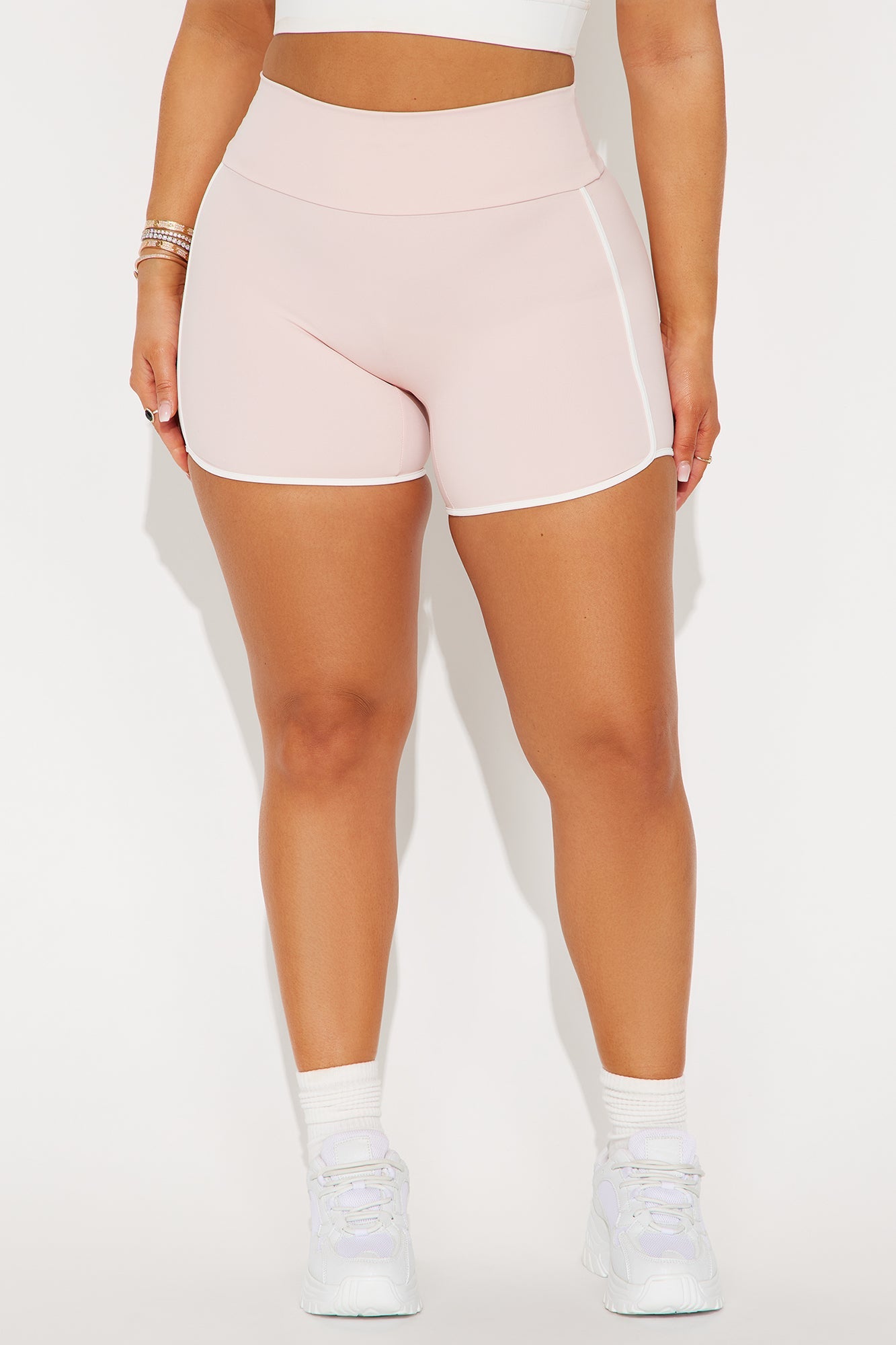 Calm And Collected Active Dolphin Short - Blush