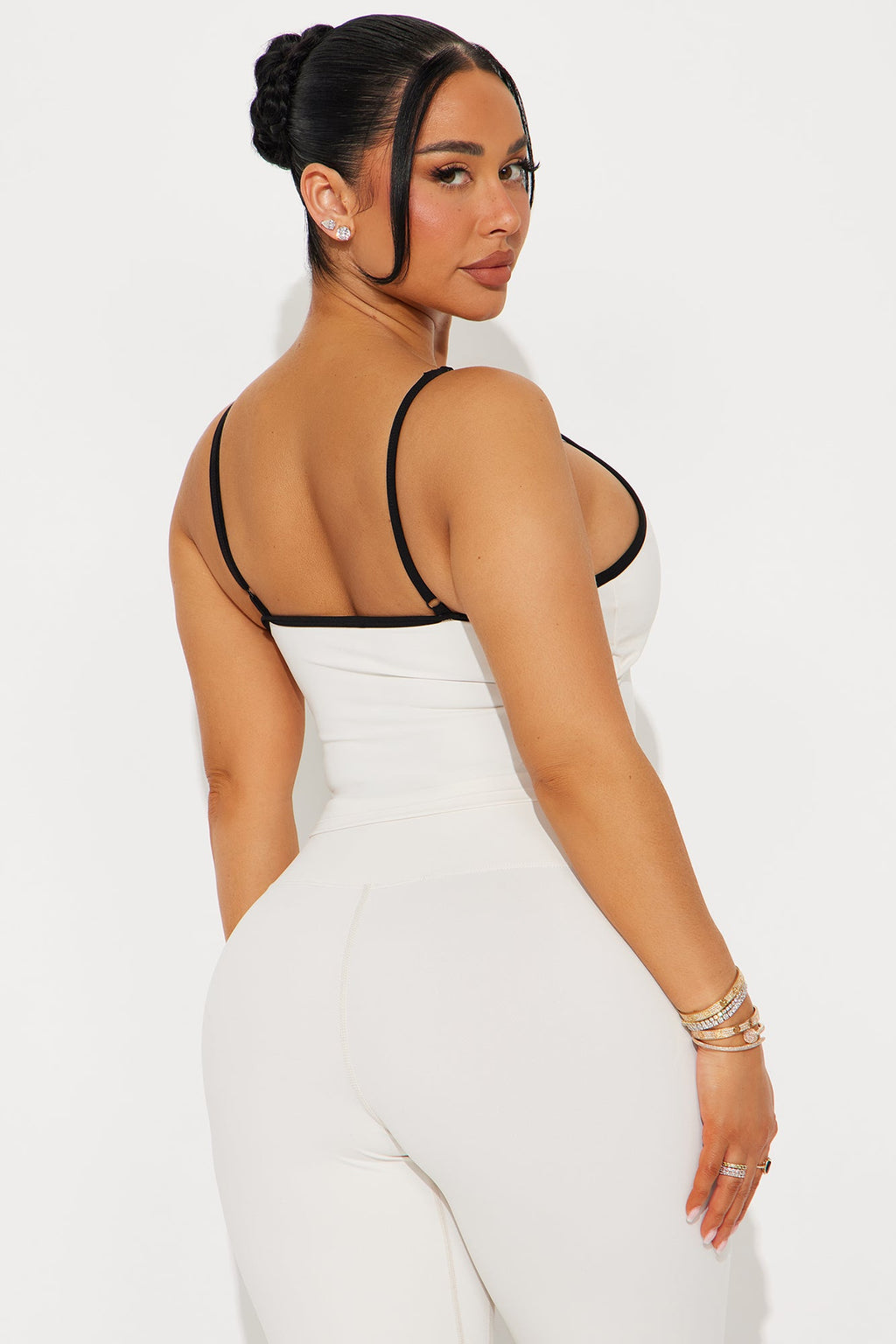 Calm And Collected Active Top - Cream