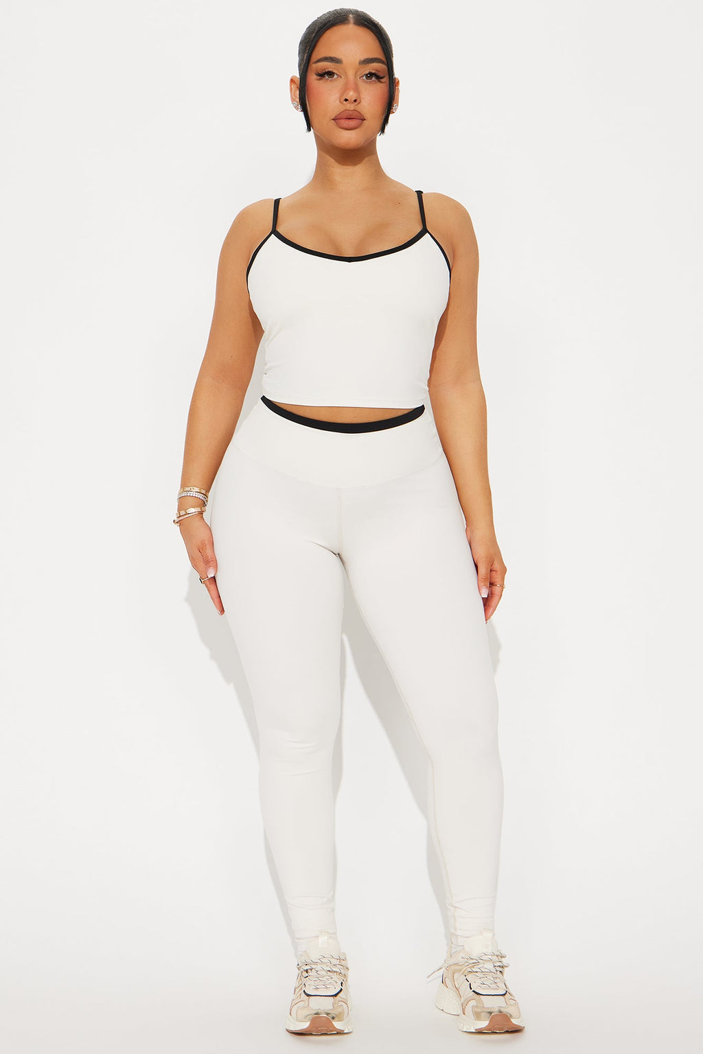 Calm And Collected Active Legging - Cream