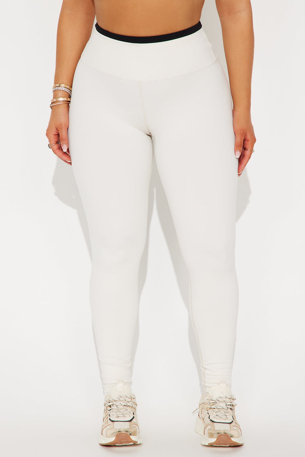 Calm And Collected Active Legging - Cream