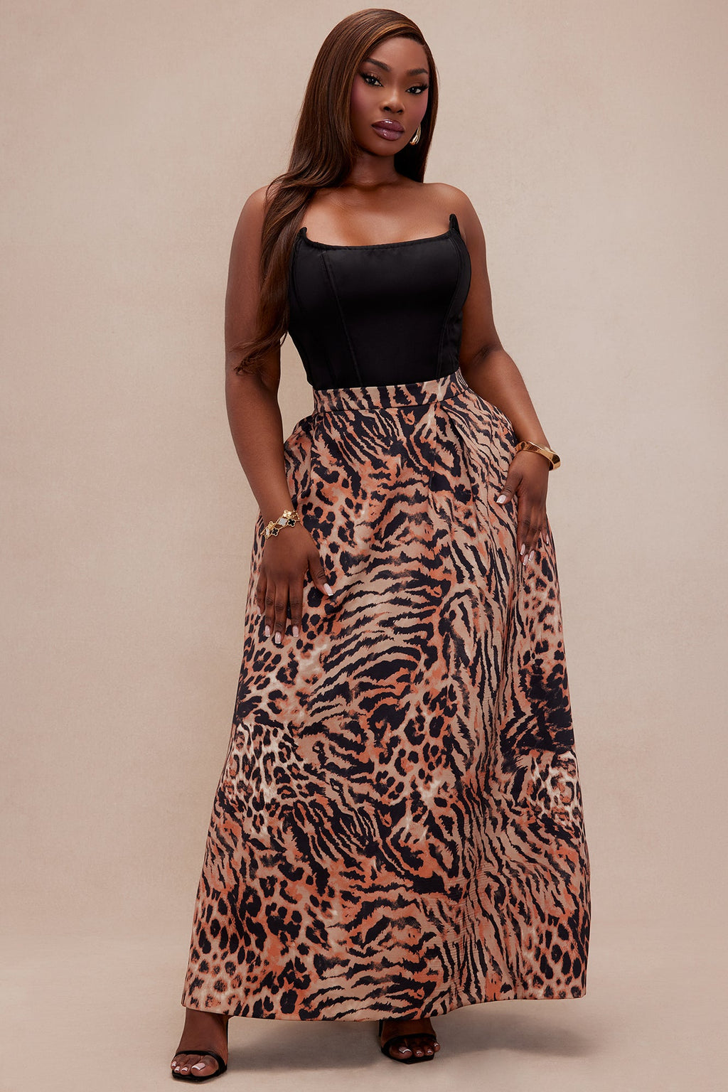 Scarlett Leopard Skirt - Leopard