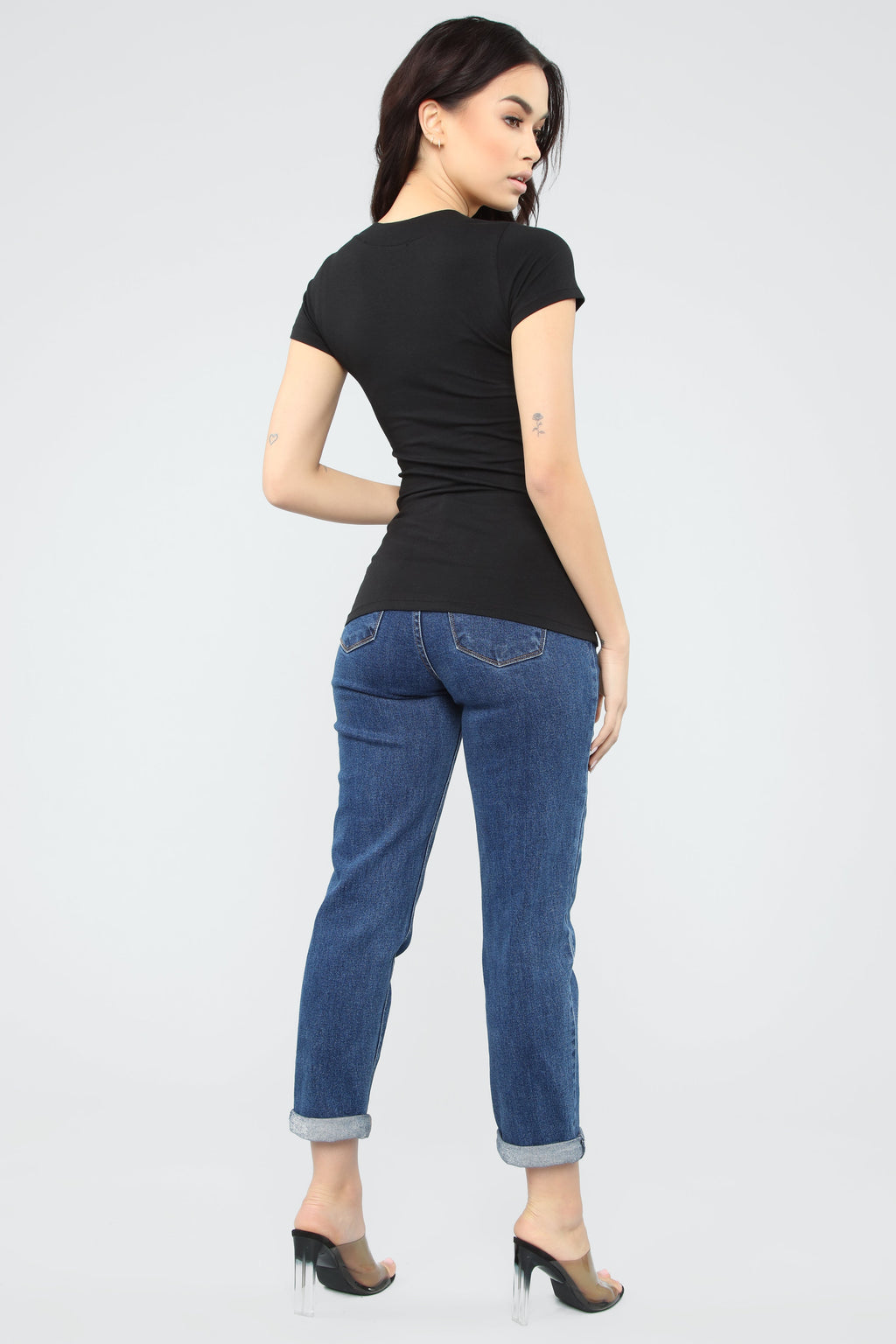 Not On My Level Top - Black