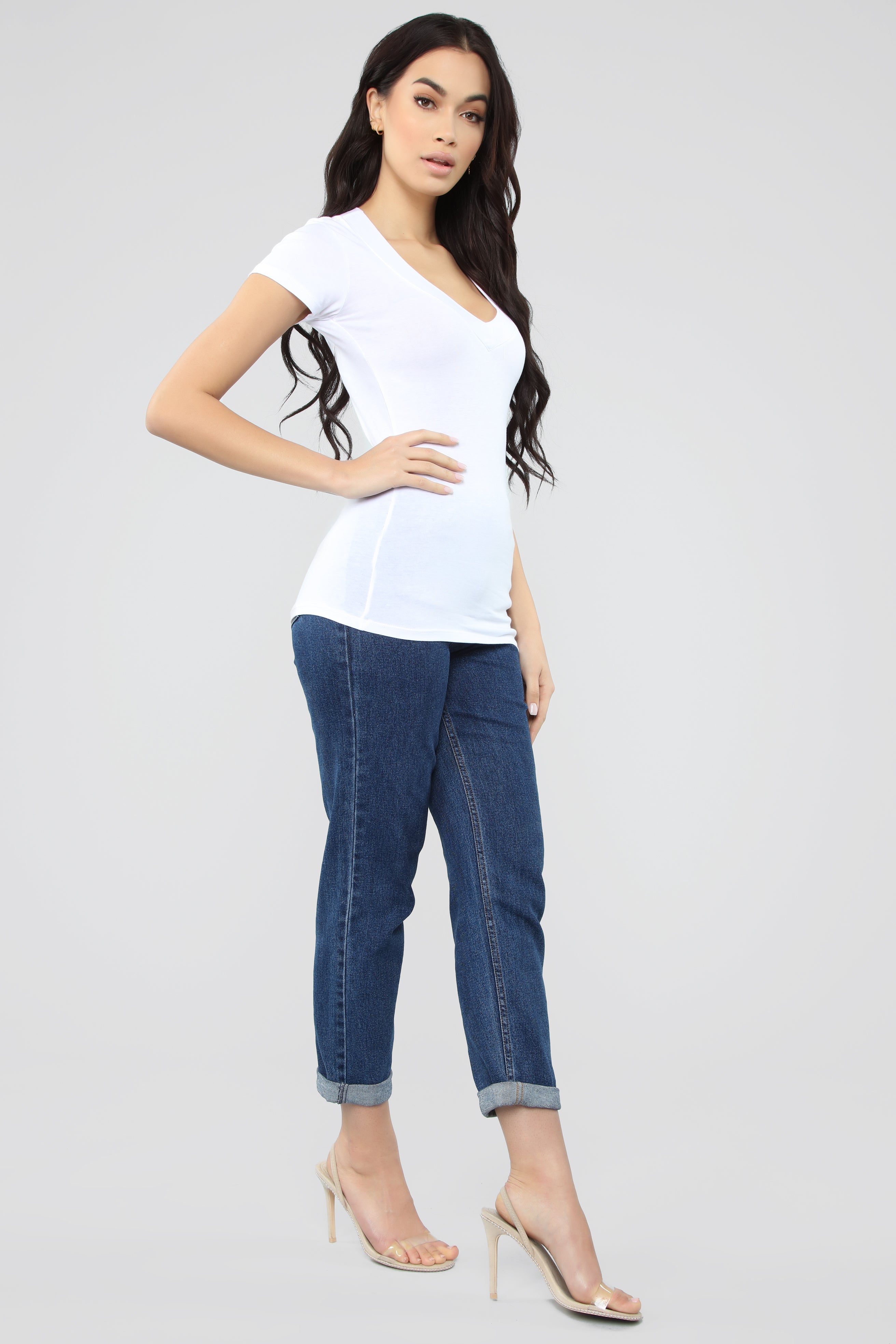 Not On My Level Top - White