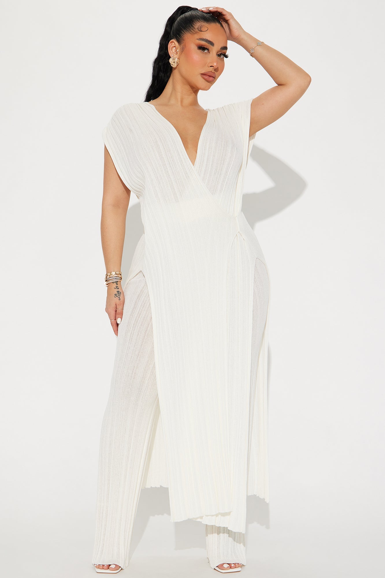 Mainstage Meetup Pant Set - Ivory