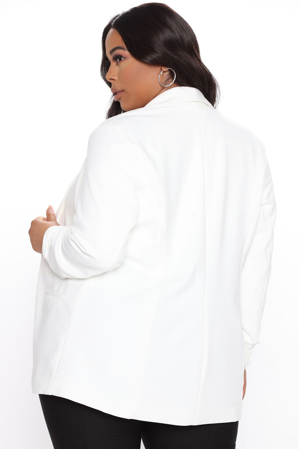 The Celine Blazer - Ivory