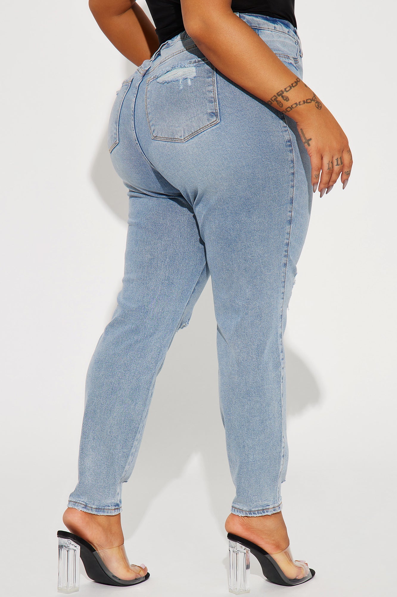 All Night Long Skinny Jeans - Medium Wash