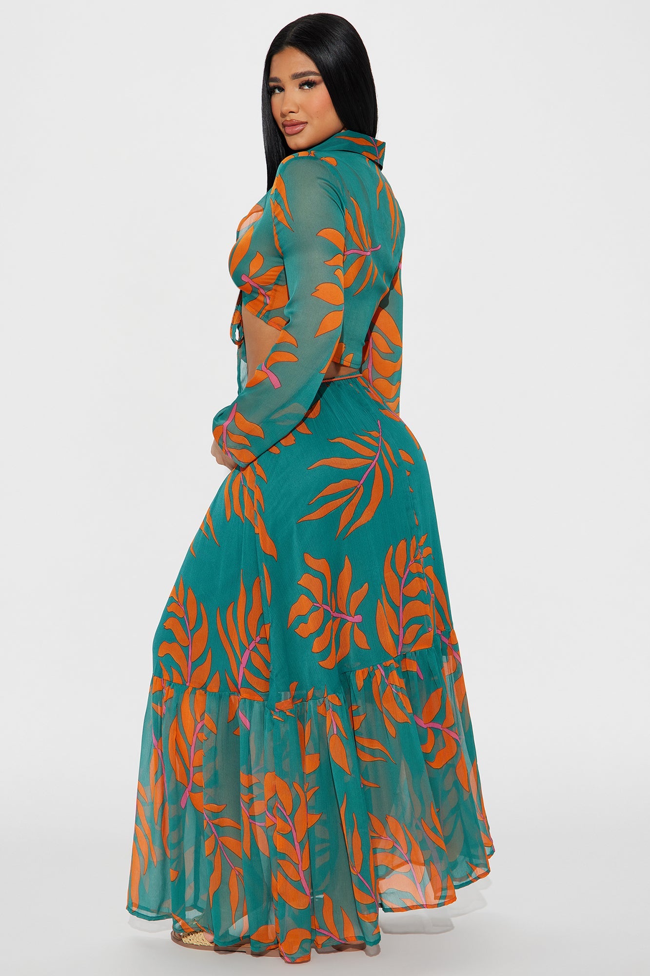 Another Vacation Skirt Set - Emerald