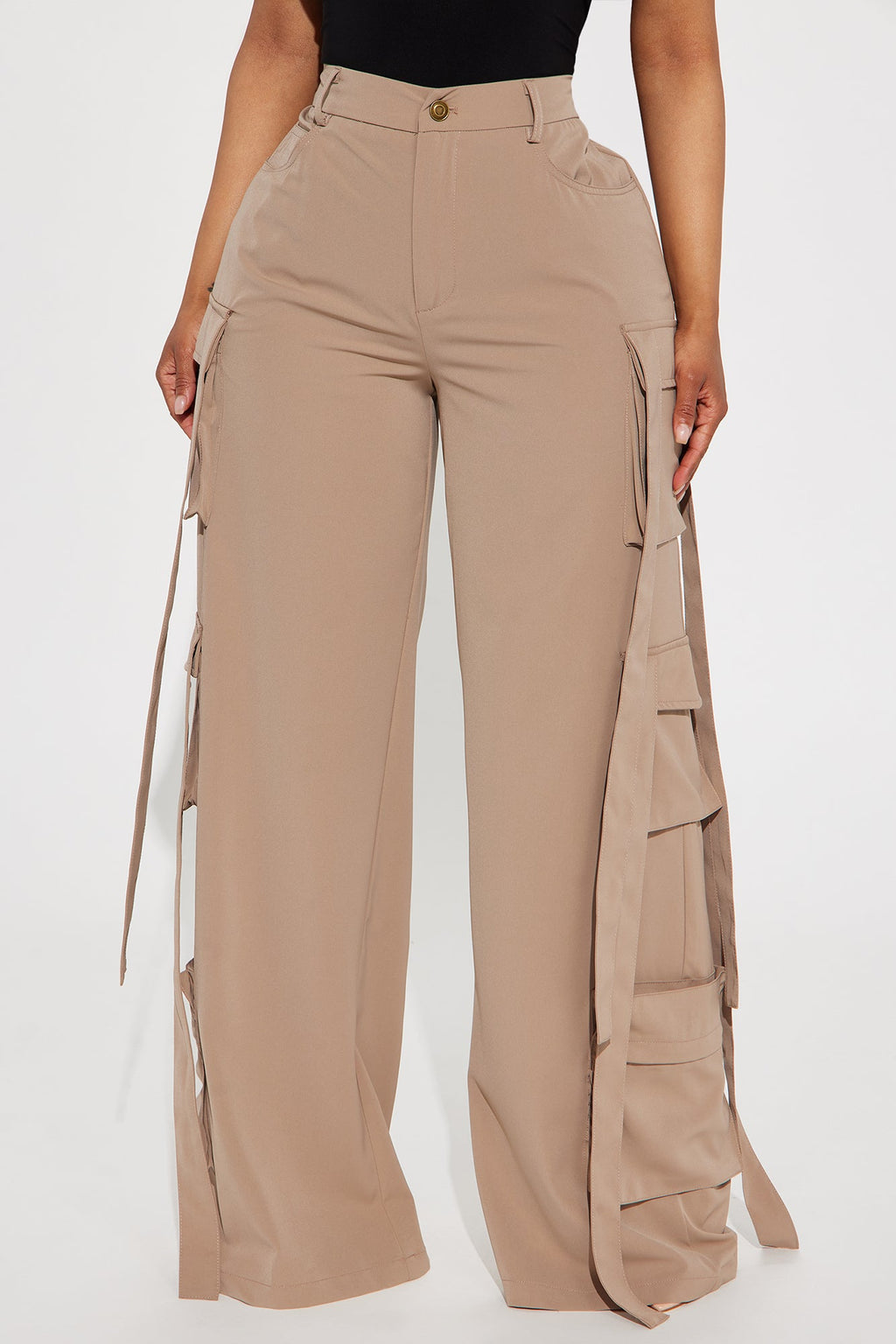 Archive Me Cargo Wide Leg Pant - Khaki
