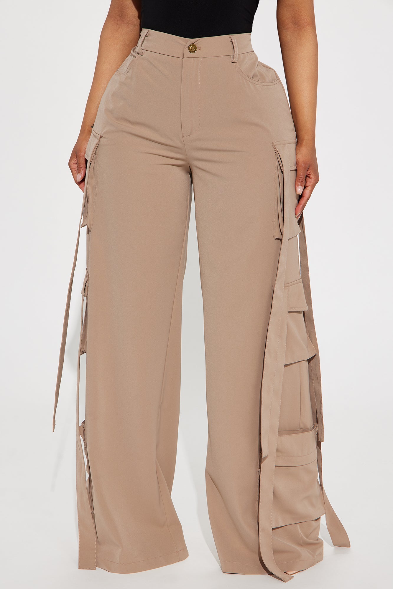 Archive Me Cargo Wide Leg Pant - Khaki