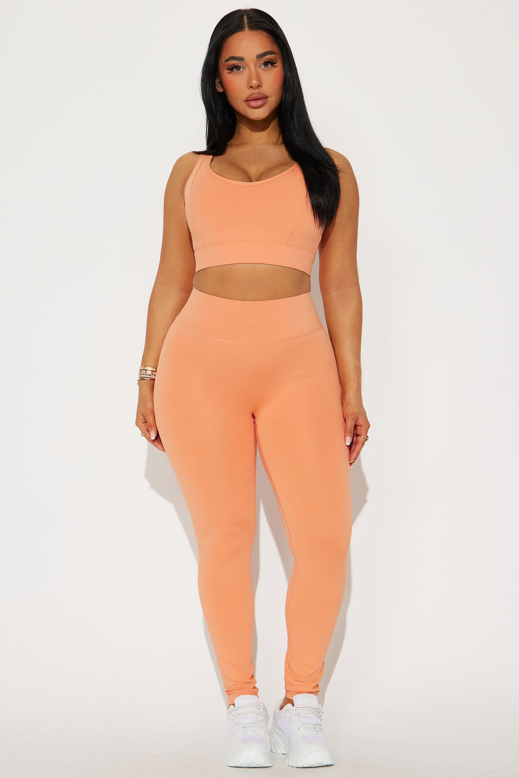 Work Harder Sports Bra - Orange