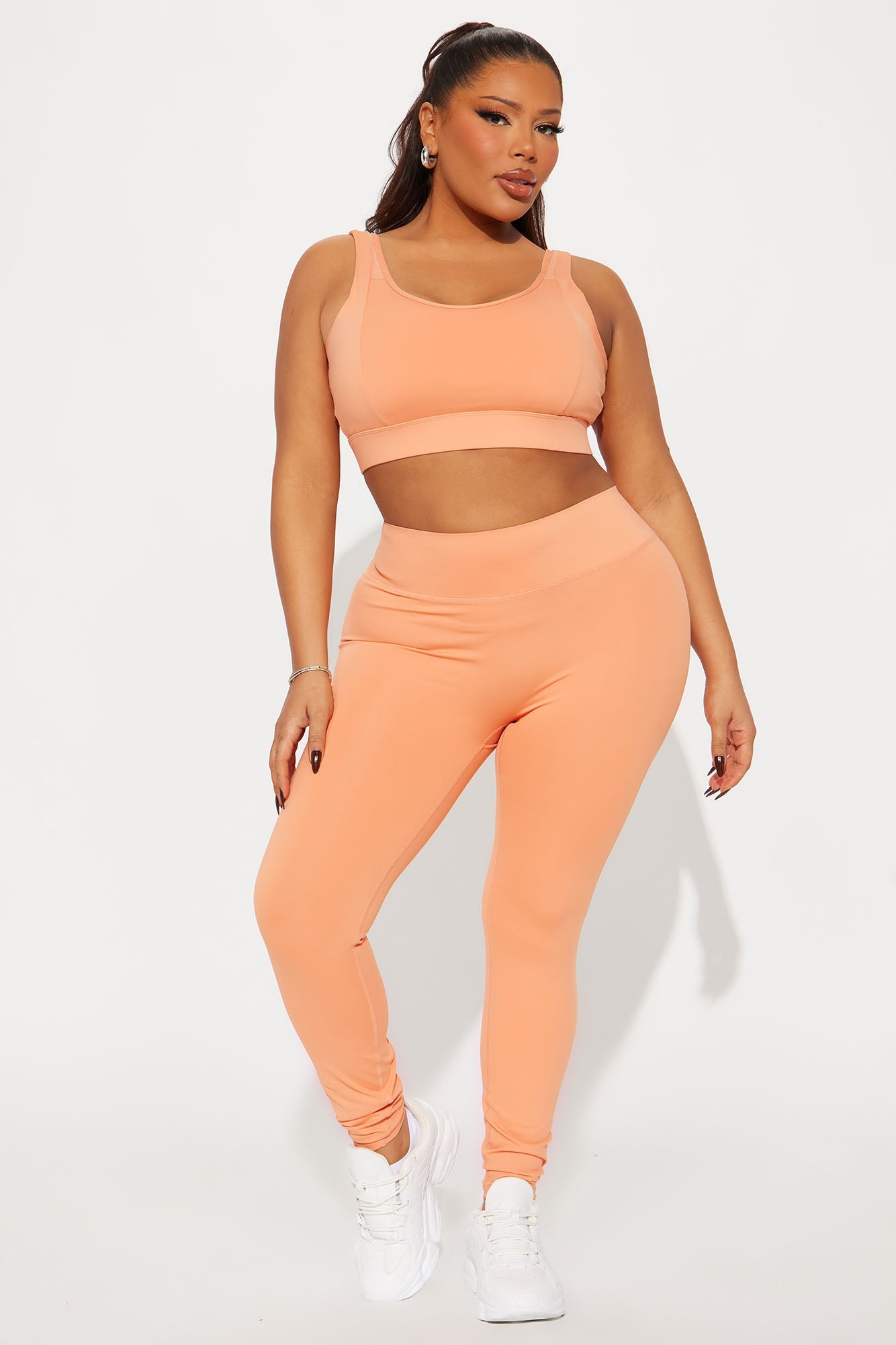 Work Harder Sports Bra - Orange