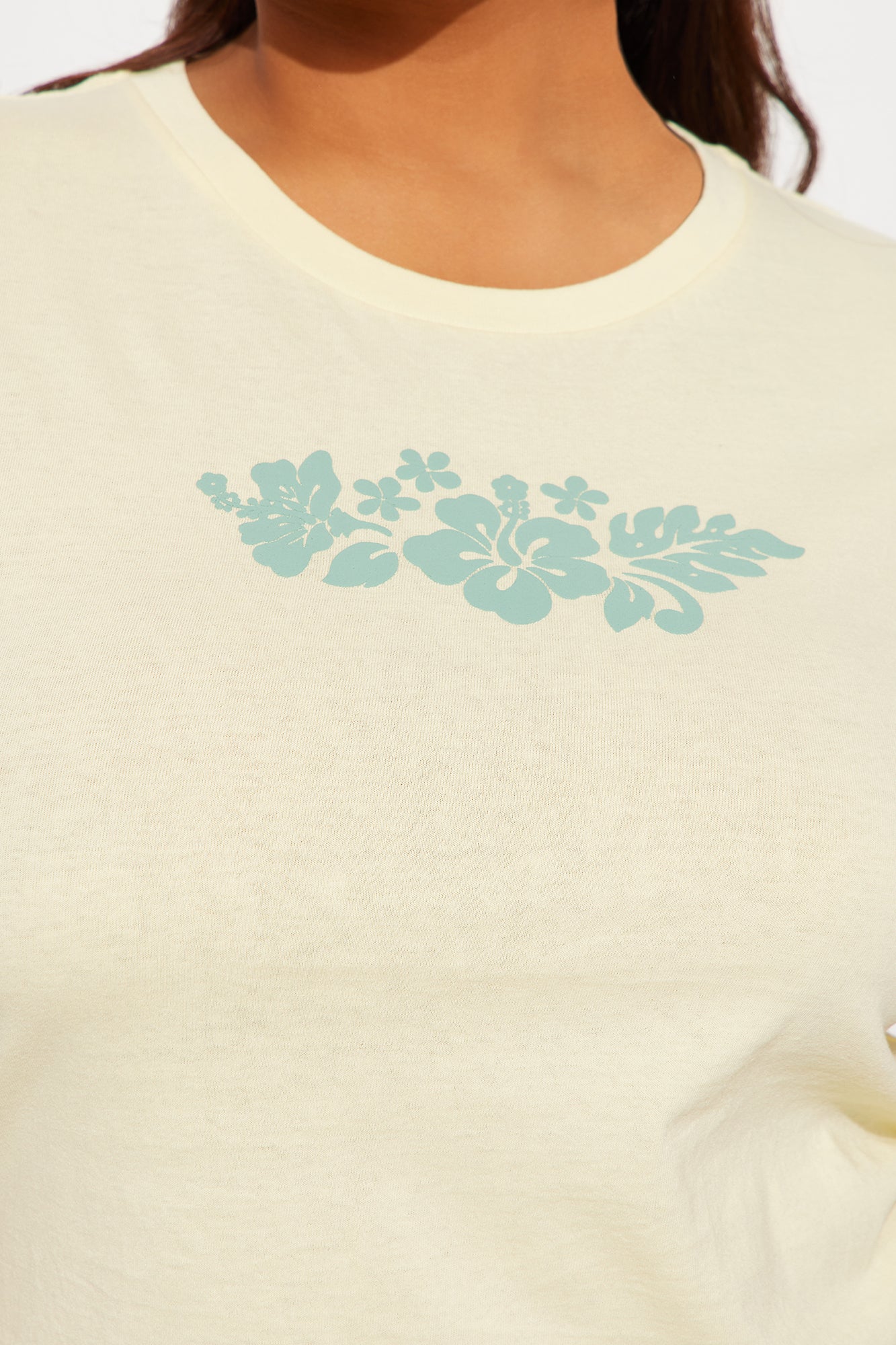 Summer Breeze Baby Tee - Yellow