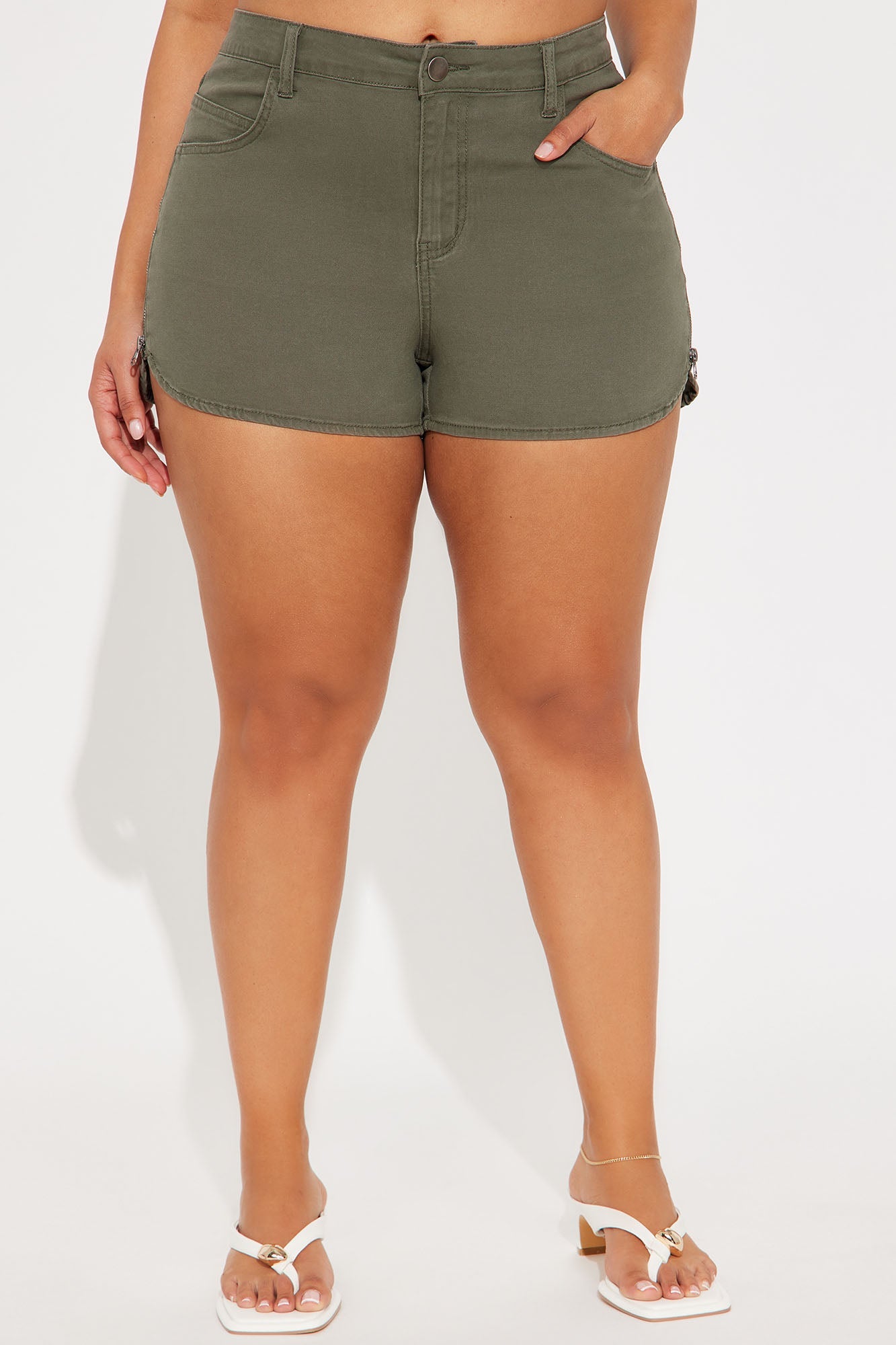 Yours Truly Short - Olive
