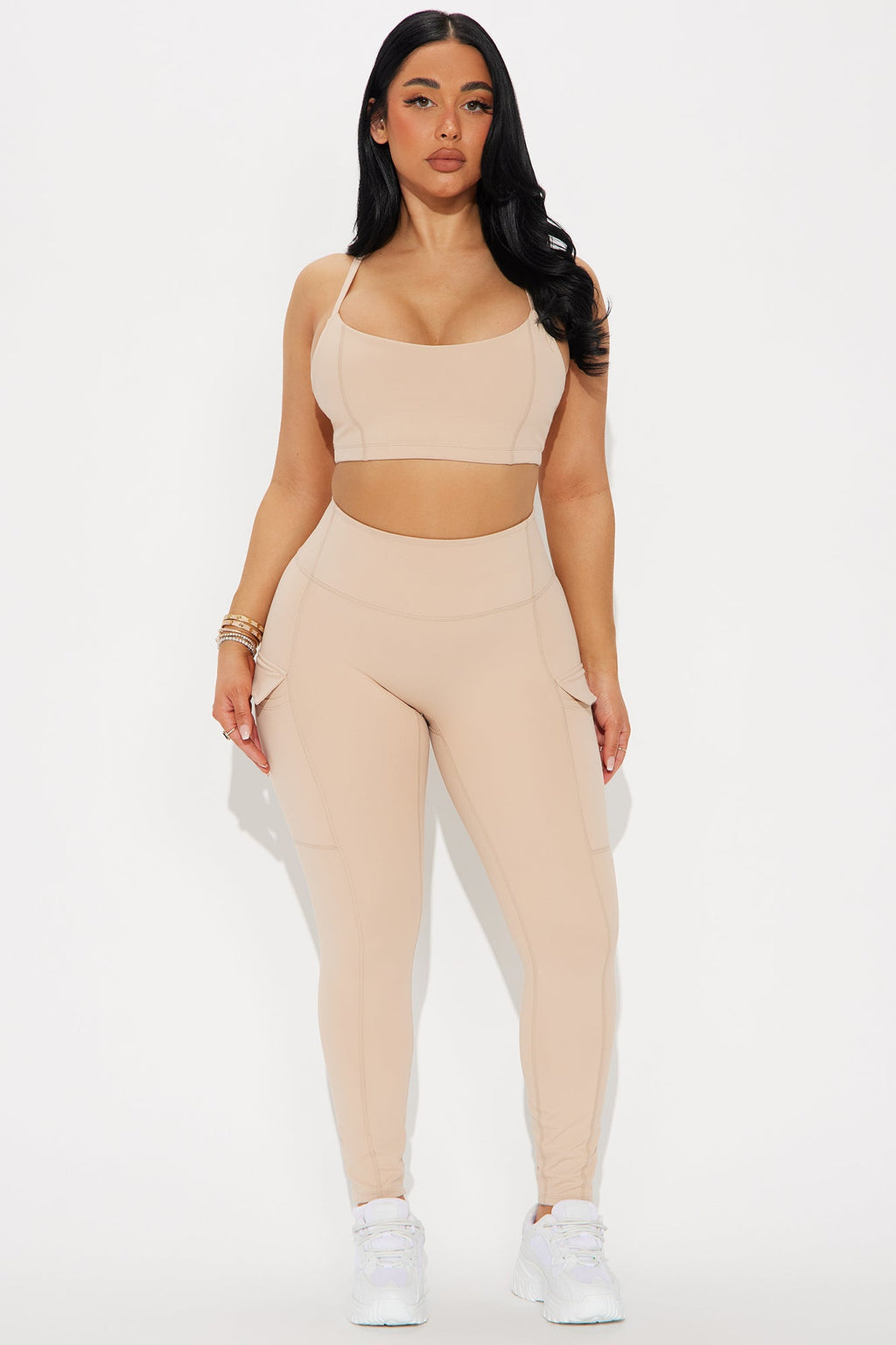 Stronger Super Soft Active 7/8 Legging - Tan