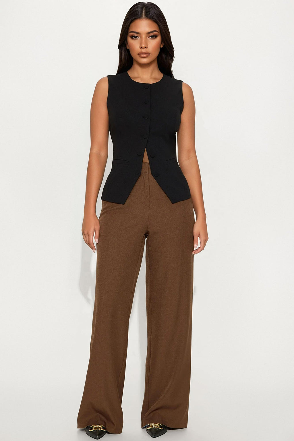 Paloma Business Vest - Black