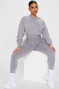 Keep It Going Pant Set - Grey