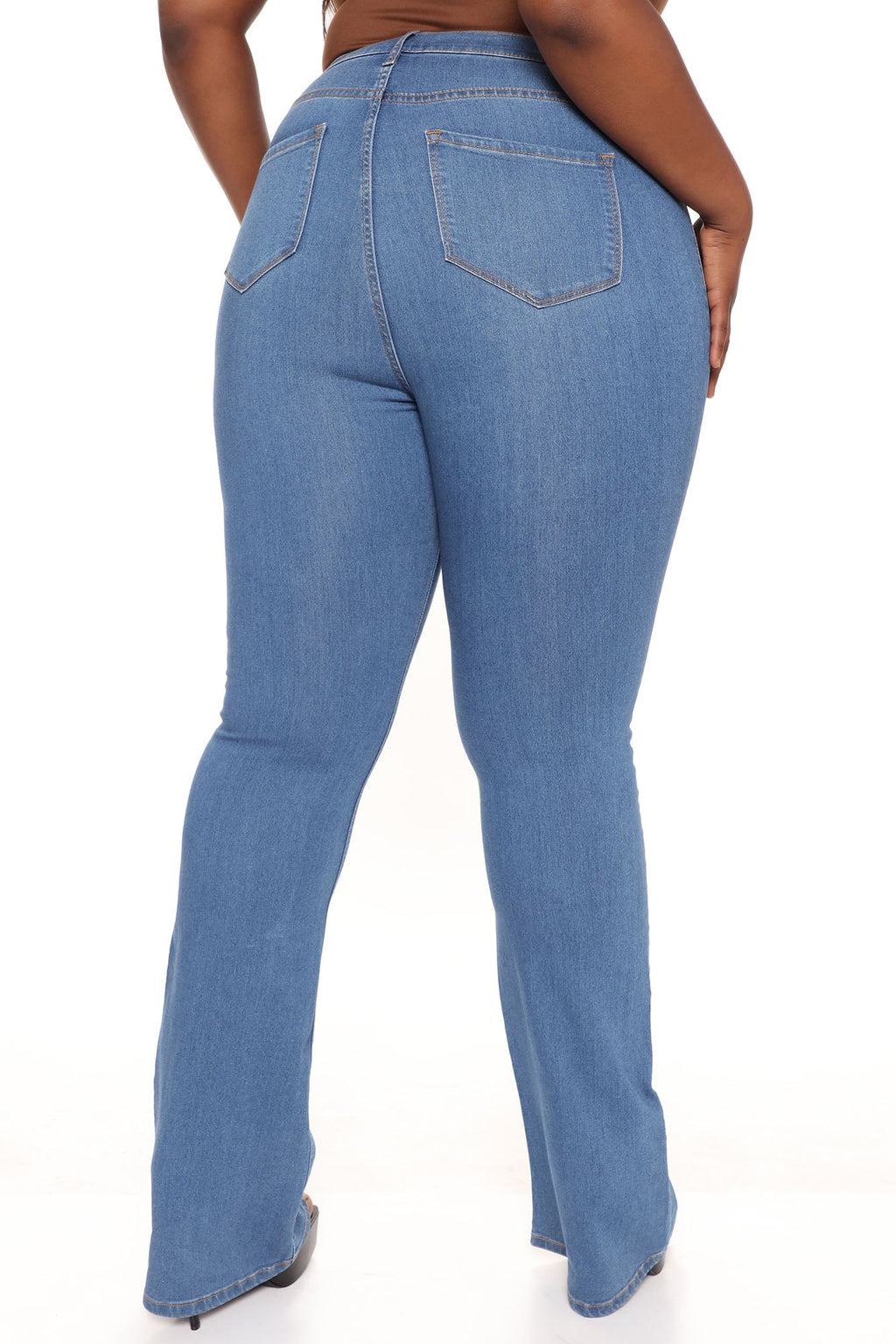 Tall Deep In My Soul Flare Jeans - Medium Blue Wash