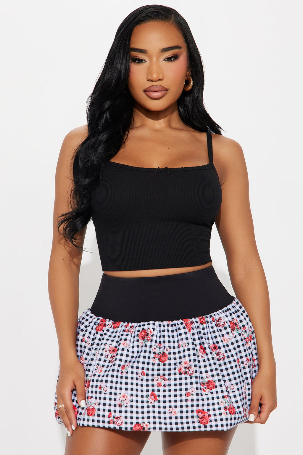 Elaine Cami Top - Black