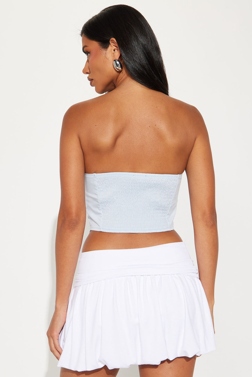 Gentle Touch Corset Top - Blue