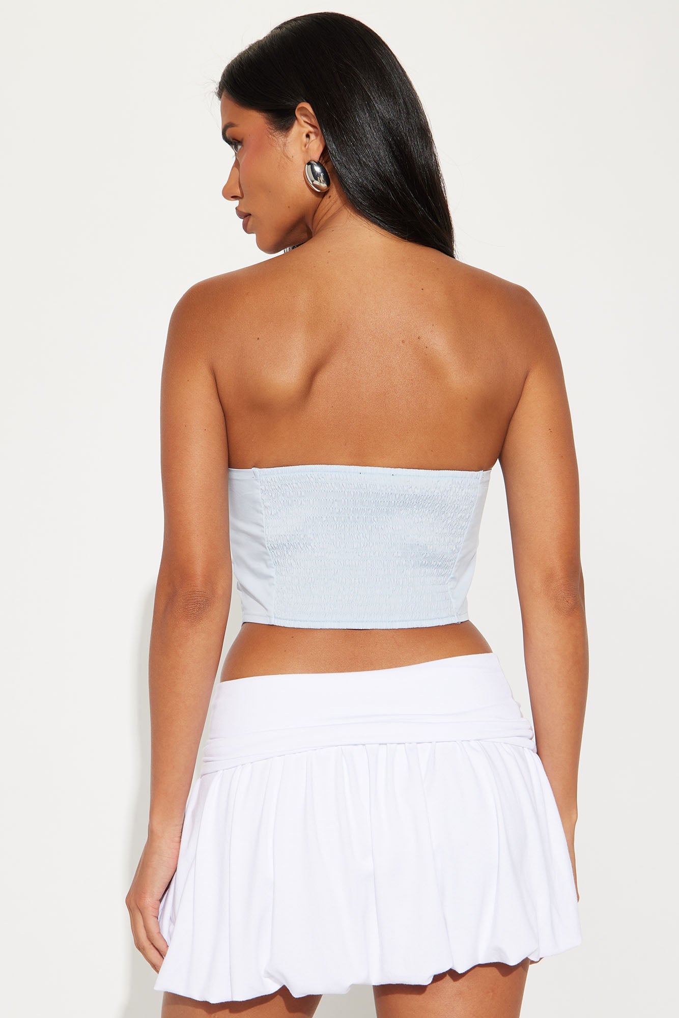 Gentle Touch Corset Top - Blue