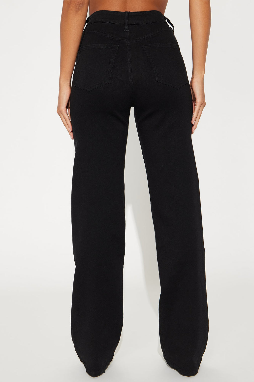 Tall Simply Basic Stretch Straight Jeans - Black
